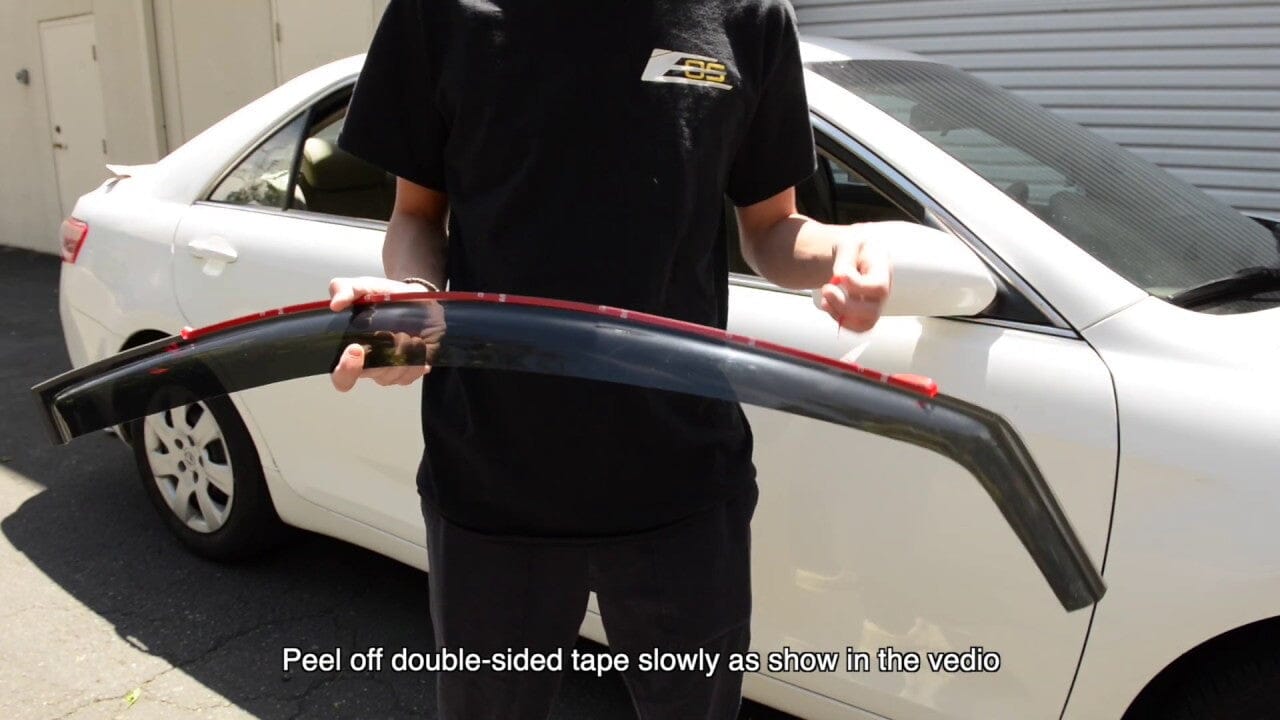 EOS InChannel Window Visors Installation Guide EOS Visors