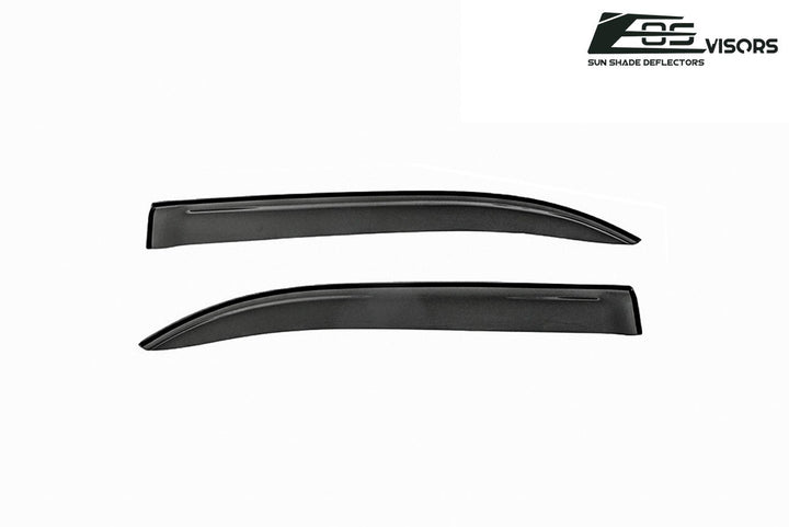 1996-00 Honda Civic Sedan Window Visors Wind Deflectors Rain Guards Tape-On EOS Visors