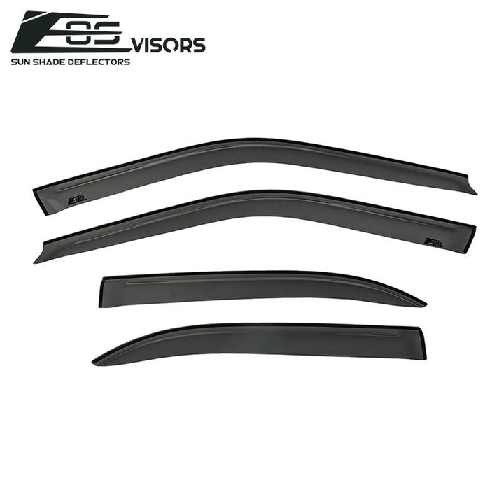 1996-00 Honda Civic Sedan Window Visors Wind Deflectors Rain Guards Tape-On EOS Visors