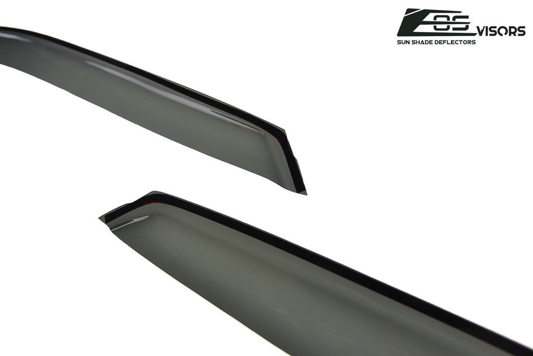 2001-05 Honda Civic Sedan Window Visors Wind Deflectors Rain Guards Tape-On EOS Visors