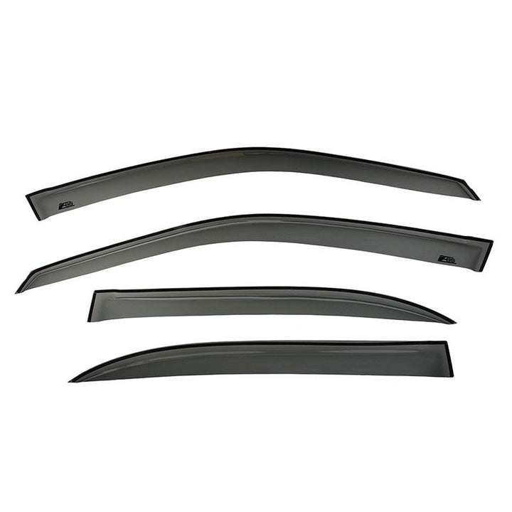 2001-05 Honda Civic Sedan Window Visors Wind Deflectors Rain Guards Tape-On EOS Visors