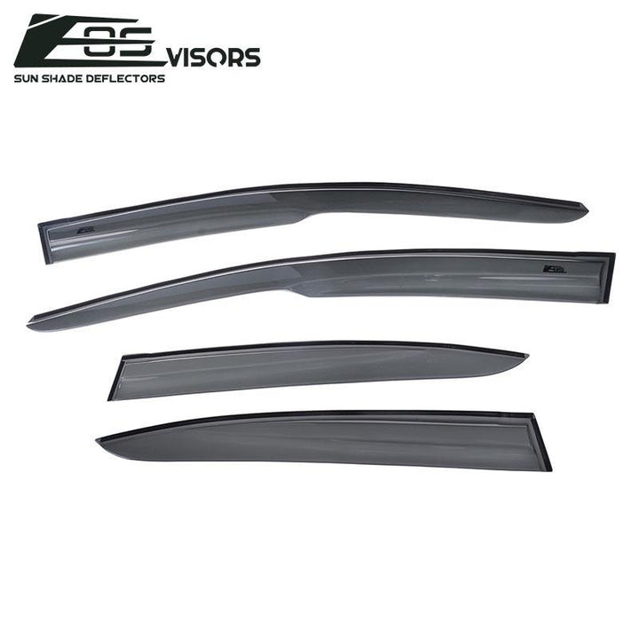 2006-11 Honda Civic Sedan Window Visors Wind Deflectors Rain Guards Tape-On EOS Visors