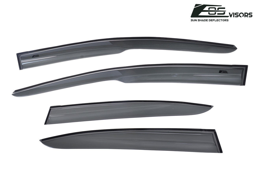 2006-11 Honda Civic Sedan Window Visors Wind Deflectors Rain Guards Tape-On EOS Visors