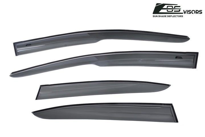 2006-11 Honda Civic Sedan Window Visors Wind Deflectors Rain Guards Tape-On EOS Visors