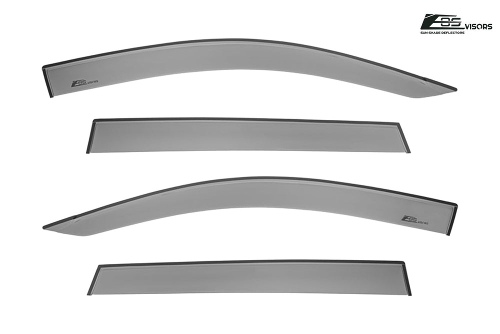 2006-12 Toyota Rav4 Window Visors Wind Deflectors Rain Guards Tape-On EOS Visors