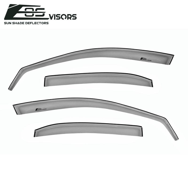 2007-11 Toyota Camry Window Visors Wind Deflectors Rain Guards In-Channel EOS Visors
