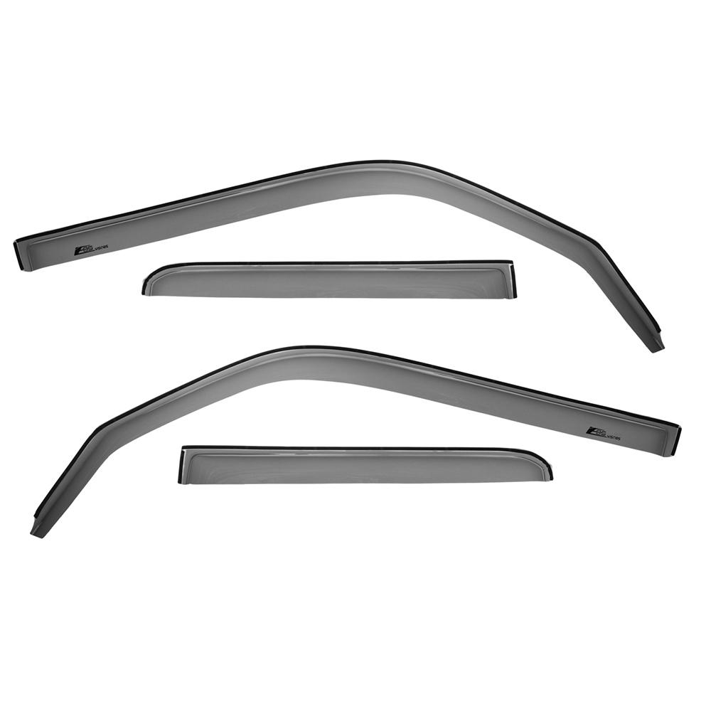 2010-Up Toyota 4Runner Window Visors Wind Deflectors Rain Guards Vents In-Channel EOS Visors