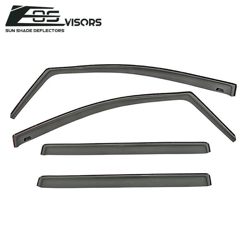 2011-19 Toyota Sienna Window Visors Wind Deflectors Rain Guards In-Channel EOS Visors