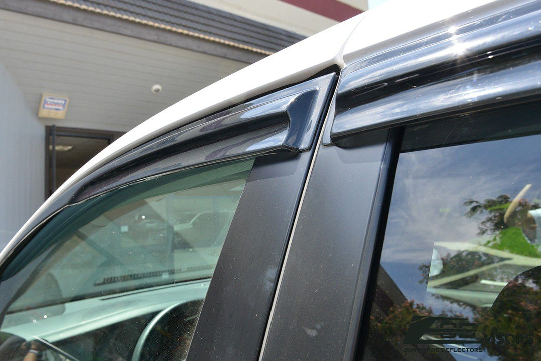 2011-20 Toyota Sienna Window Visors Wind Deflectors Rain Guards Tape-On EOS Visors