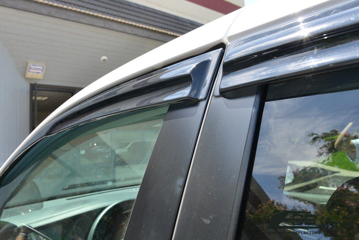 2011-20 Toyota Sienna Window Visors Wind Deflectors Rain Guards Tape-On EOS Visors