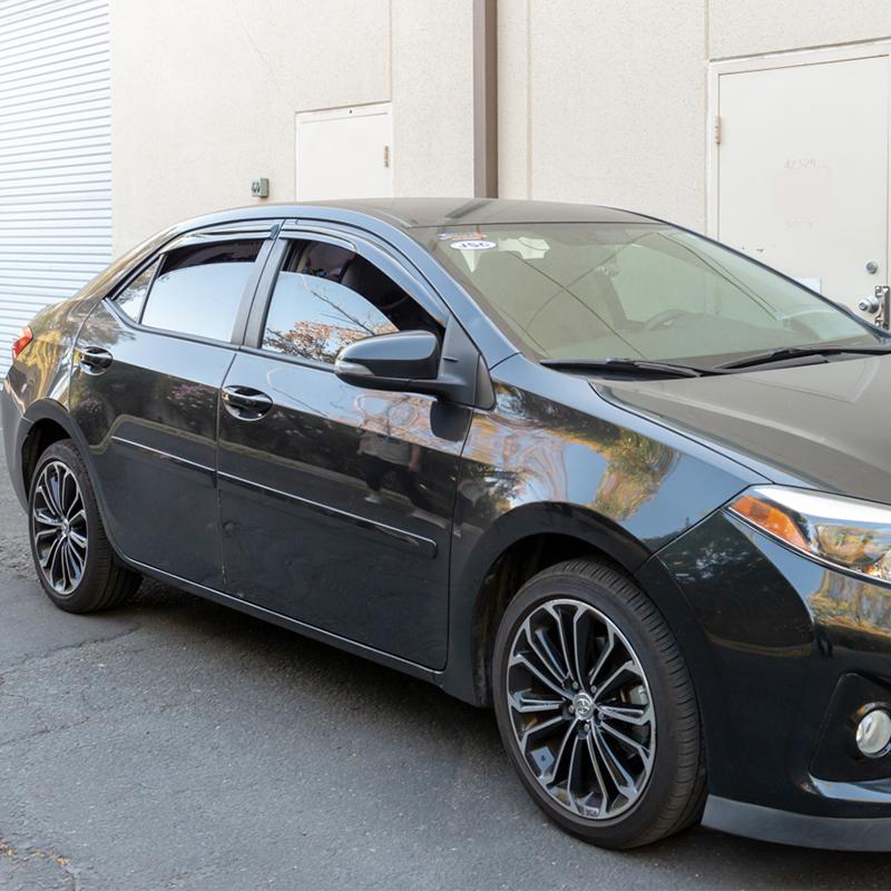 2014 19 Toyota Corolla Sedan Window Visors Wind Deflectors Rain