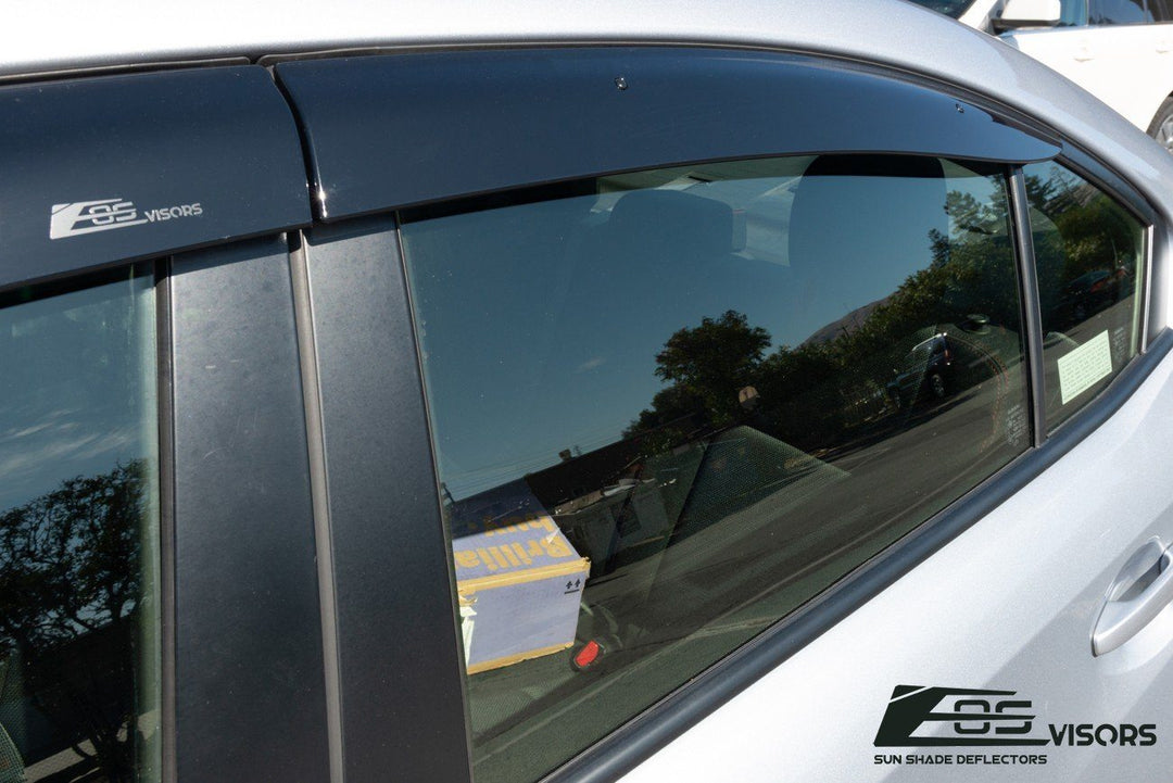 2015-Up Subaru WRX | STi Window Visors Wind Deflectors Rain Guards Clip-On EOS Visors