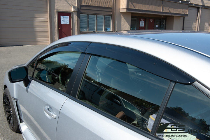 2015-Up Subaru WRX | STi Window Visors Wind Deflectors Rain Guards Clip-On EOS Visors