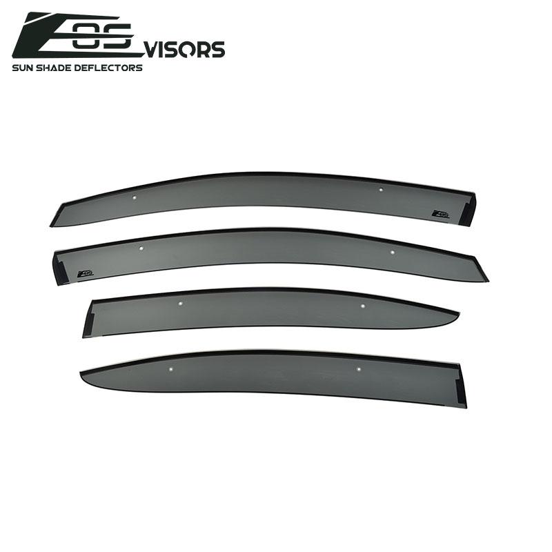 2015-Up Subaru WRX | STi Window Visors Wind Deflectors Rain Guards Clip-On EOS Visors