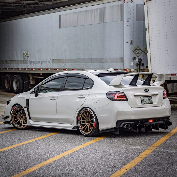 2015-Up Subaru WRX | STi Window Visors Wind Deflectors Rain Guards Clip-On EOS Visors