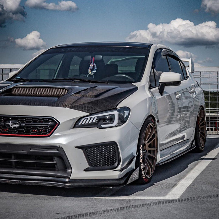 2015-Up Subaru WRX | STi Window Visors Wind Deflectors Rain Guards Clip-On EOS Visors