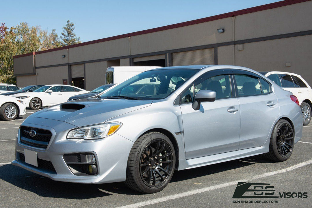 2015-Up Subaru WRX | STi Window Visors Wind Deflectors Rain Guards Clip-On EOS Visors