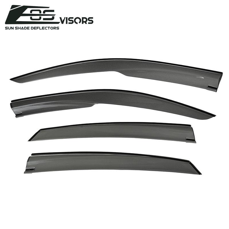 2016-Up Honda Civic Sedan Tape-On Window Visors Wind Deflectors Rain Guards Tape-On EOS Visors