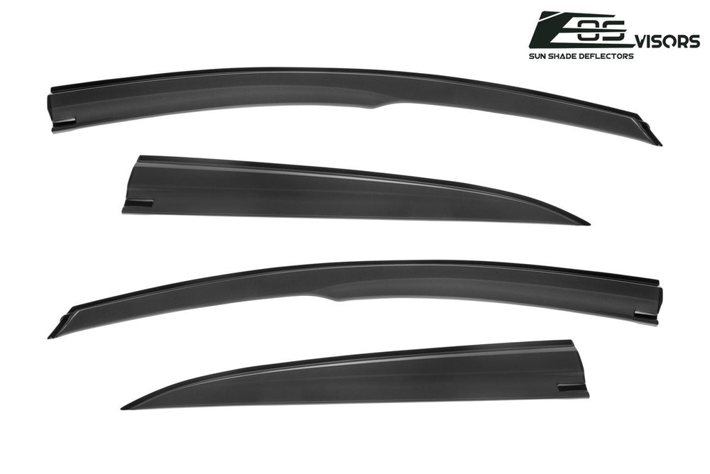 2019-Up Toyota Corolla Hatchback MUGEN Style Window Visors Deflectors Tape-On EOS Visors