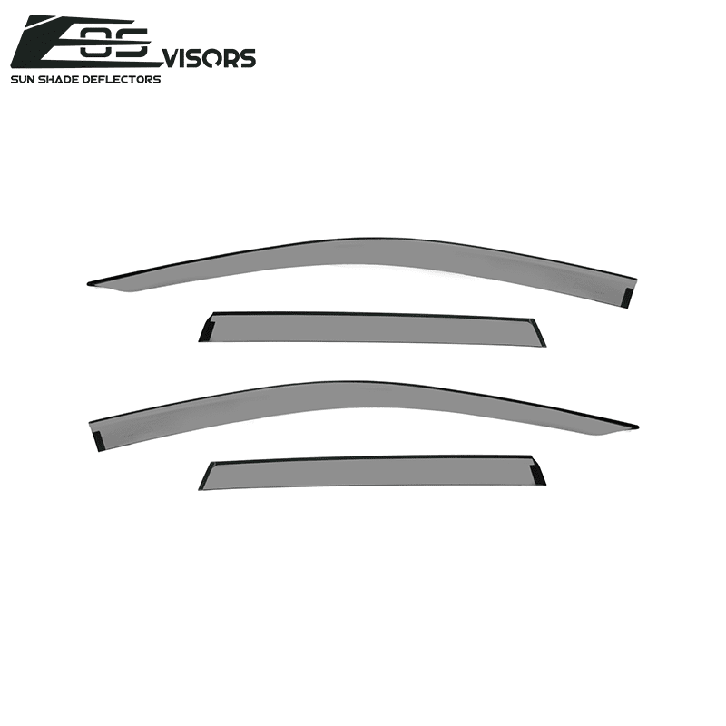 2019-UP Toyota Rav4 JDM Style Window Visors Wind Deflectors Rain Guards In-Channel EOS Visors