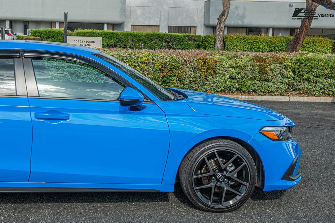 2022-Up Honda Civic Integra | JDM Clip-On Side Vent Window Visors Rain Guard Clip-On EOS Visors