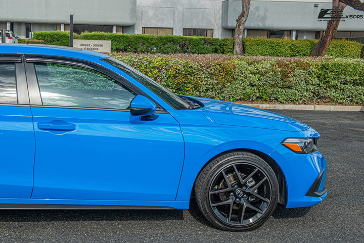 2022-Up Honda Civic Integra | JDM Clip-On Side Vent Window Visors Rain Guard Clip-On EOS Visors