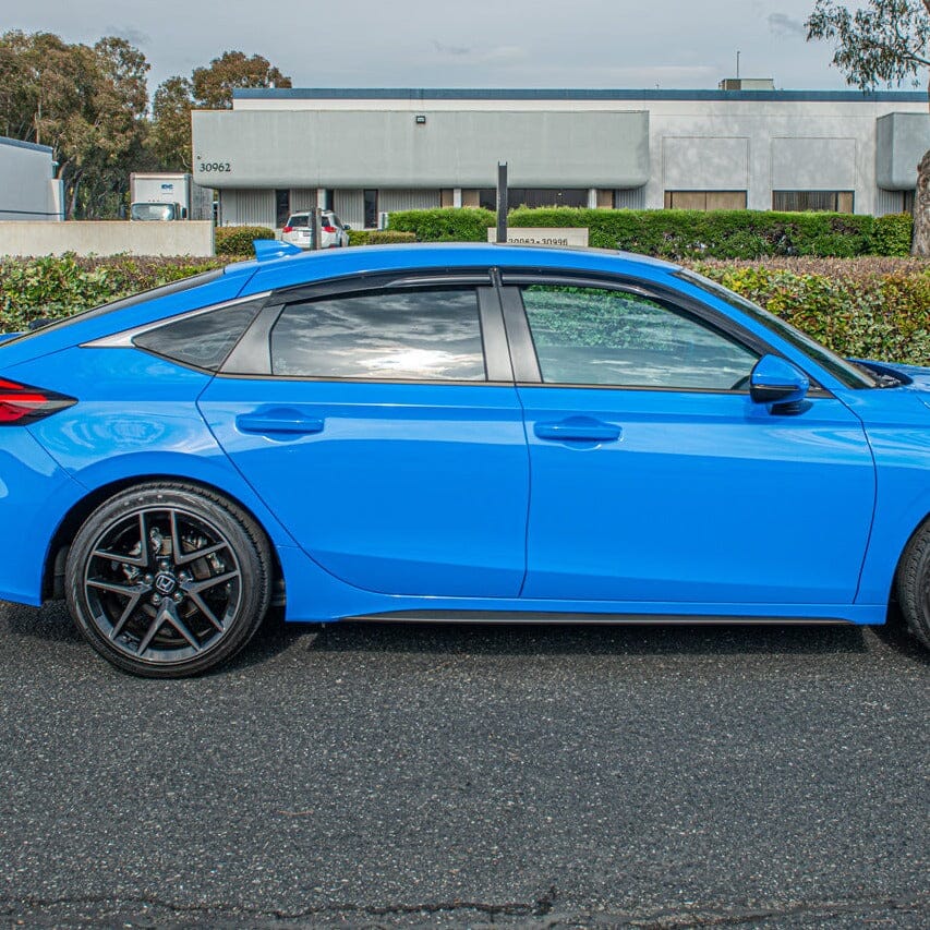 2022-Up Honda Civic Integra | JDM Clip-On Side Vent Window Visors Rain Guard Clip-On EOS Visors Light Tinted