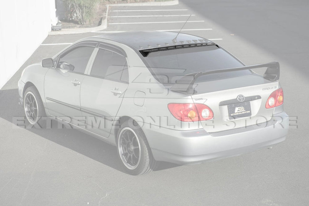 2003-2008 Toyota Corolla Tape On Rear Roof Visor Tape-On EOS Visors 