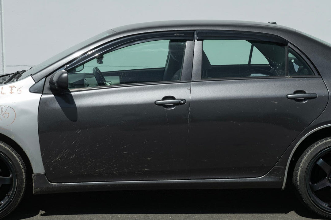 2009-2013 Toyota Corolla Window Visors Wind Deflectors Rain Guards Tape-On EOS Visors 