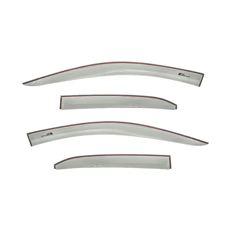 2009-2013 Toyota Corolla Window Visors Wind Deflectors Rain Guards Tape-On EOS Visors 