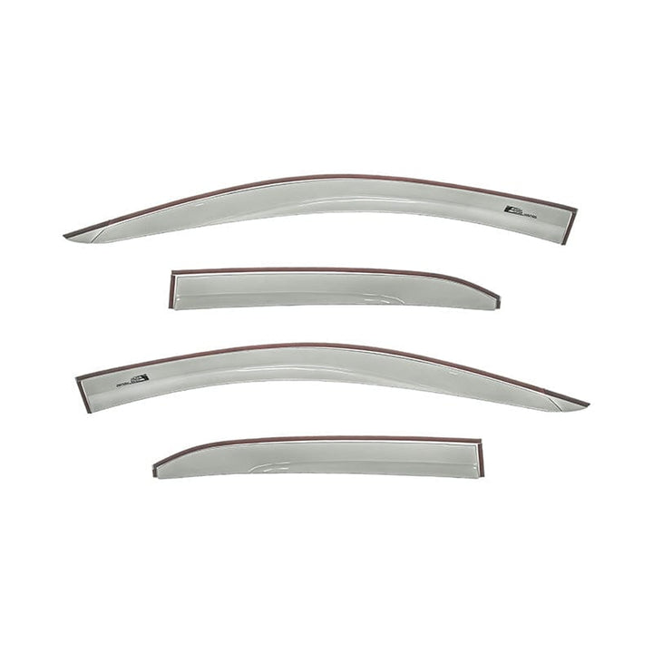 2009-2013 Toyota Corolla Window Visors Wind Deflectors Rain Guards Tape-On EOS Visors 