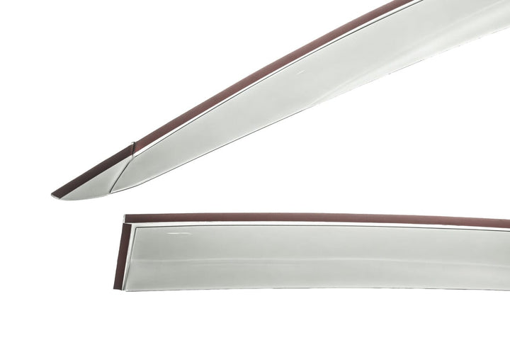 2009-2013 Toyota Corolla Window Visors Wind Deflectors Rain Guards Tape-On EOS Visors 