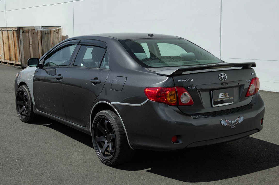 2009-2013 Toyota Corolla Window Visors Wind Deflectors Rain Guards Tape-On EOS Visors 