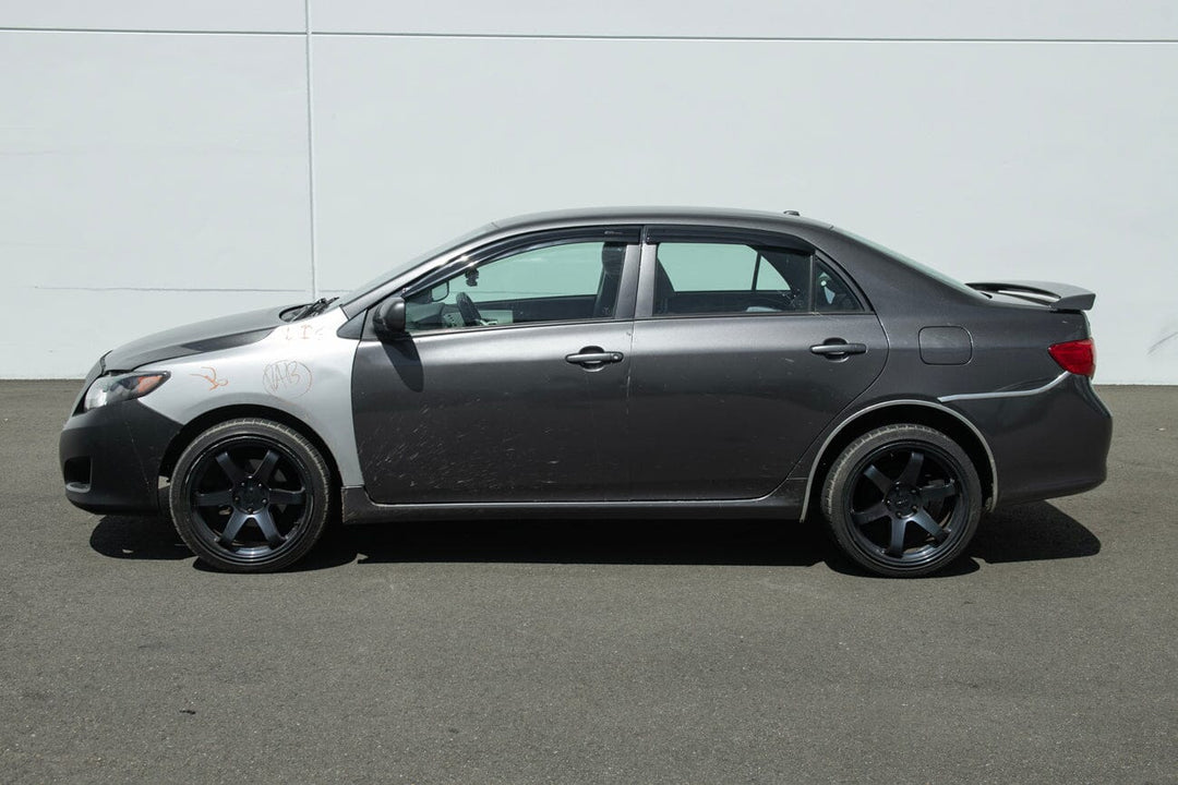 2009-2013 Toyota Corolla Window Visors Wind Deflectors Rain Guards Tape-On EOS Visors 