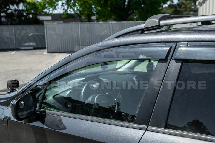 2017-23 Subaru Impreza Hatchback | 2018-23 Crosstrek Window Visors Deflectors Tape-On EOS Visors 
