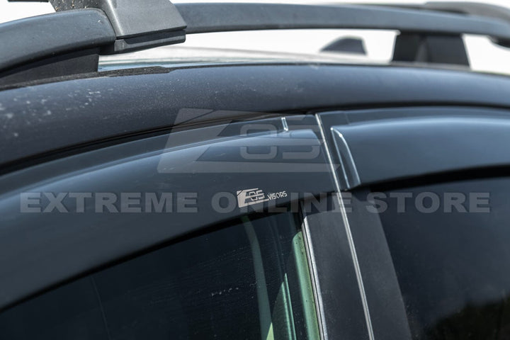 2017-23 Subaru Impreza Hatchback | 2018-23 Crosstrek Window Visors Deflectors Tape-On EOS Visors 