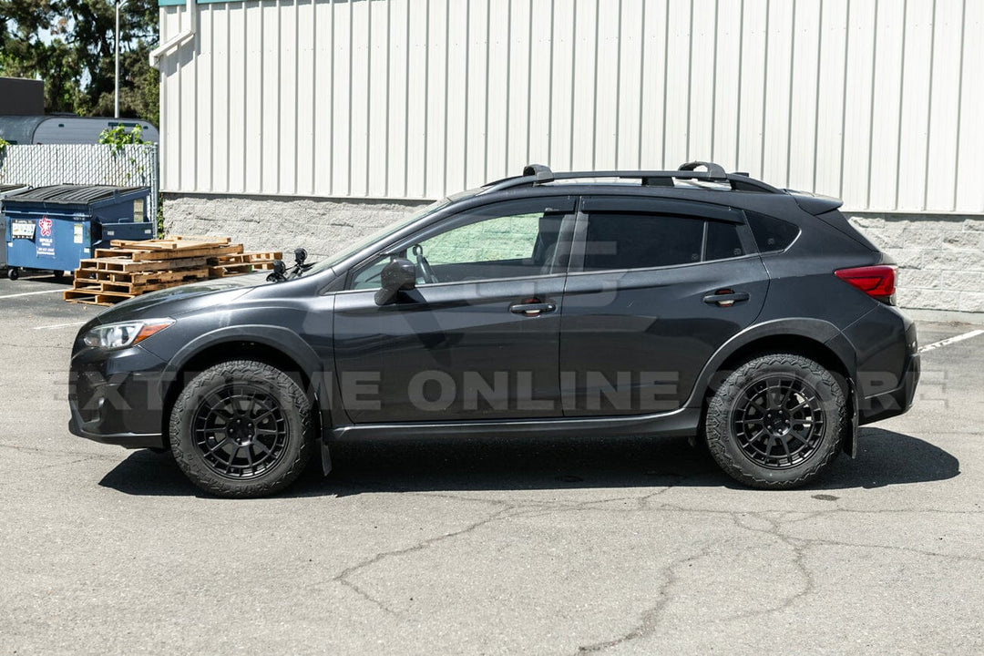 2017-23 Subaru Impreza Hatchback | 2018-23 Crosstrek Window Visors Deflectors Tape-On EOS Visors 