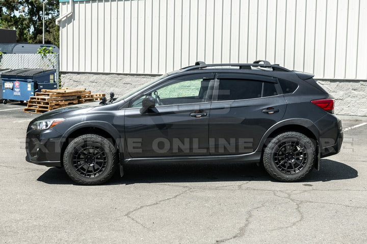 2017-23 Subaru Impreza Hatchback | 2018-23 Crosstrek Window Visors Deflectors Tape-On EOS Visors 