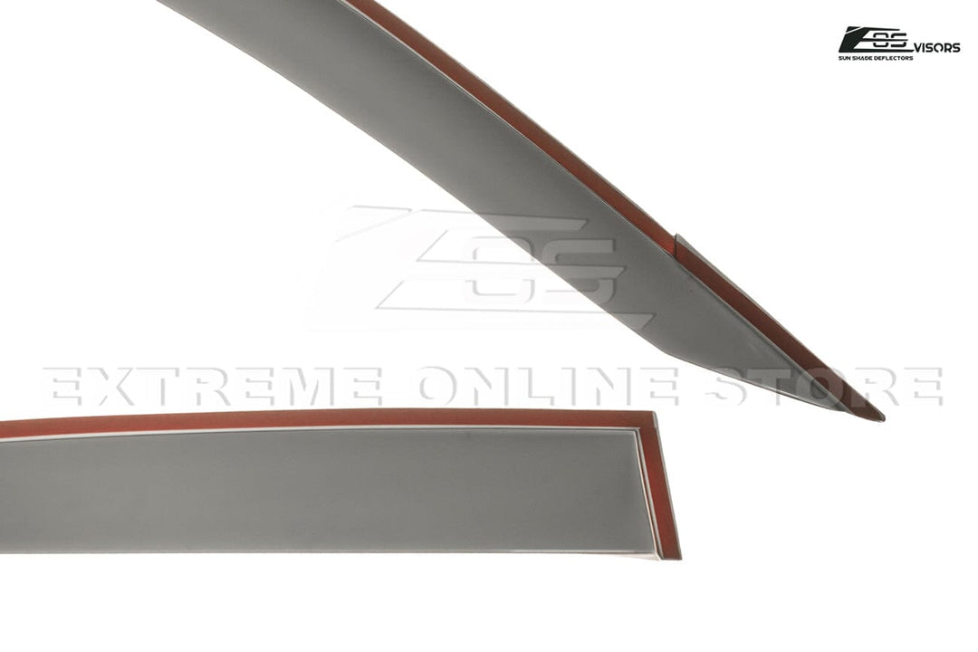 2018-Present KIA Rio Window Visors Wind Deflectors Rain Guards Tape-On EOS Visors 