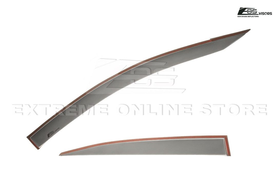 2018-Present KIA Rio Window Visors Wind Deflectors Rain Guards Tape-On EOS Visors 