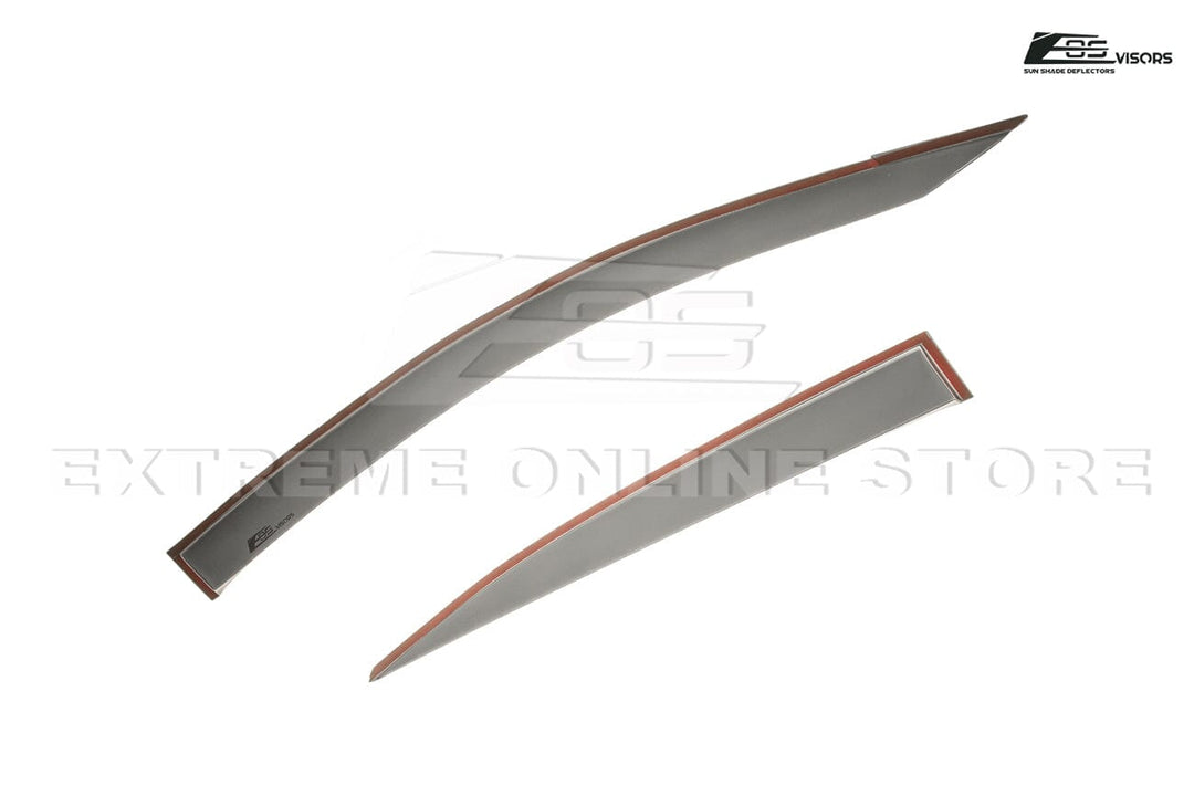 2018-Present KIA Rio Window Visors Wind Deflectors Rain Guards Tape-On EOS Visors 