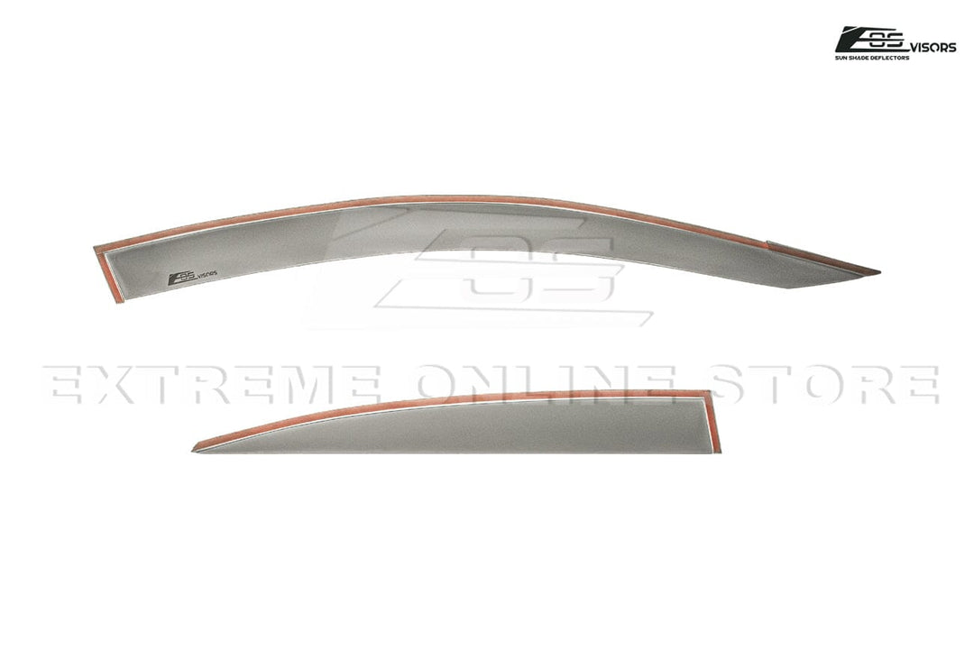 2018-Present KIA Rio Window Visors Wind Deflectors Rain Guards Tape-On EOS Visors 