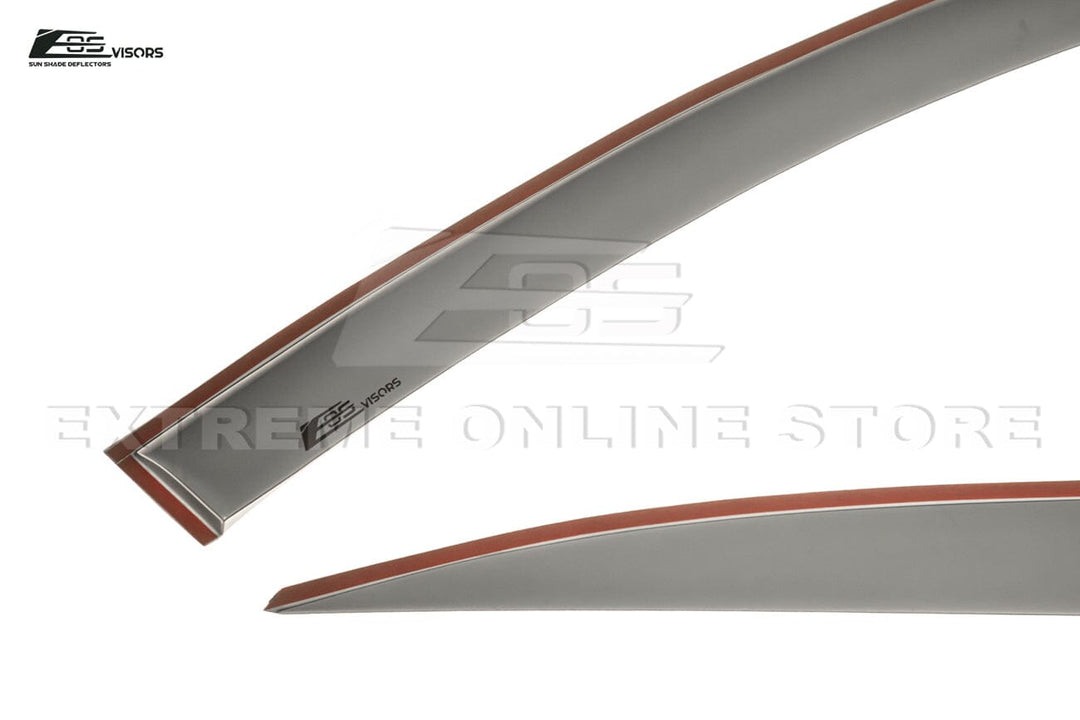 2018-Present KIA Rio Window Visors Wind Deflectors Rain Guards Tape-On EOS Visors 