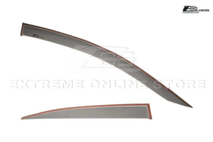 2018-Present KIA Rio Window Visors Wind Deflectors Rain Guards Tape-On EOS Visors 