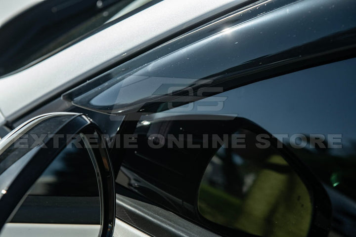 2018-Present KIA Stinger Window Visors Wind Deflectors Rain Guards Tape-On EOS Visors 