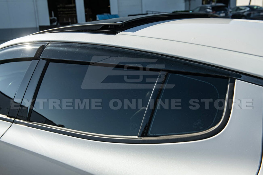 2018-Present KIA Stinger Window Visors Wind Deflectors Rain Guards Tape-On EOS Visors 