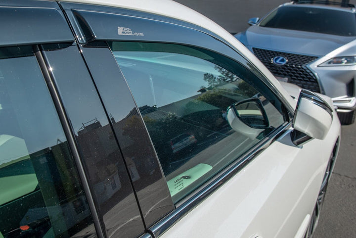 2019-Up Lexus ES250 ES300h ES350 Window Visors Wind Deflectors Tape-On EOS Visors 