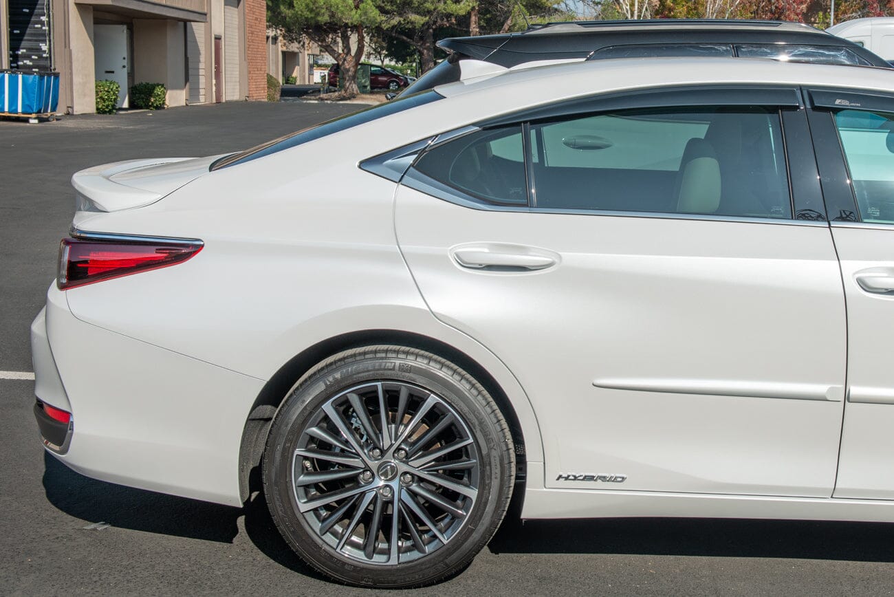 JDM Mugen Style Window Visors For Lexus ES300h / ES350 / ES250 (2019-2025) - Smoked, 4pc