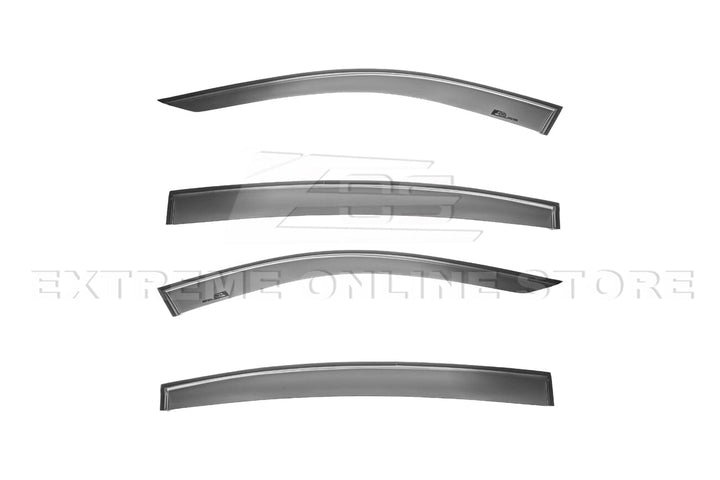 2020-Present Cadillac CT5 Window Visors Wind Deflectors Rain Guards Tape-On EOS Visors 