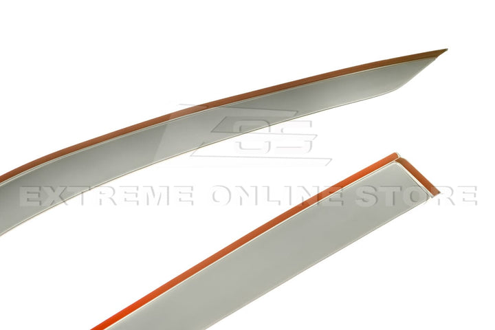 2020-Present KIA Telluride Window Visors Wind Deflectors Rain Guards Tape-On EOS Visors 